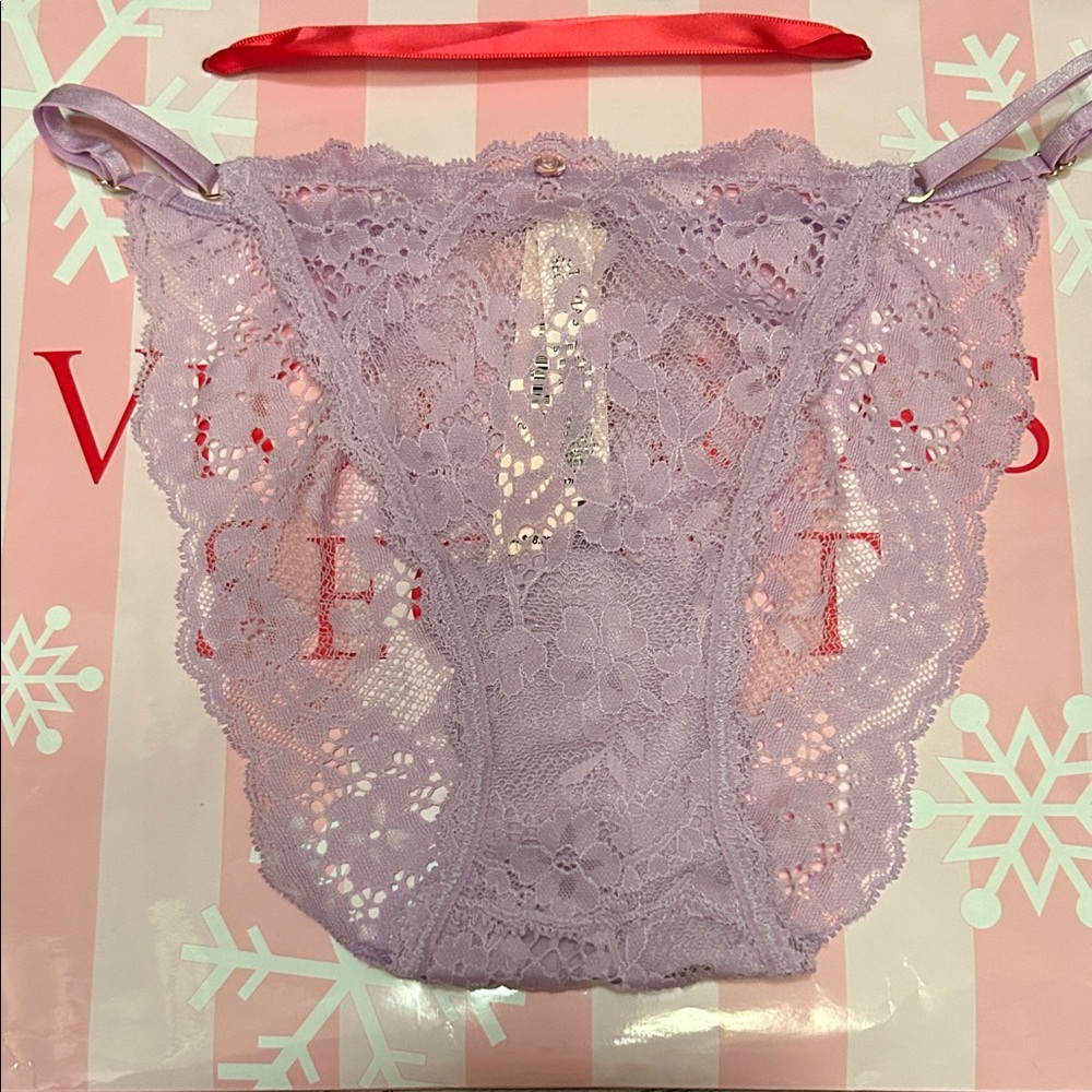 Victoria's Secret Lavender Lace Panty